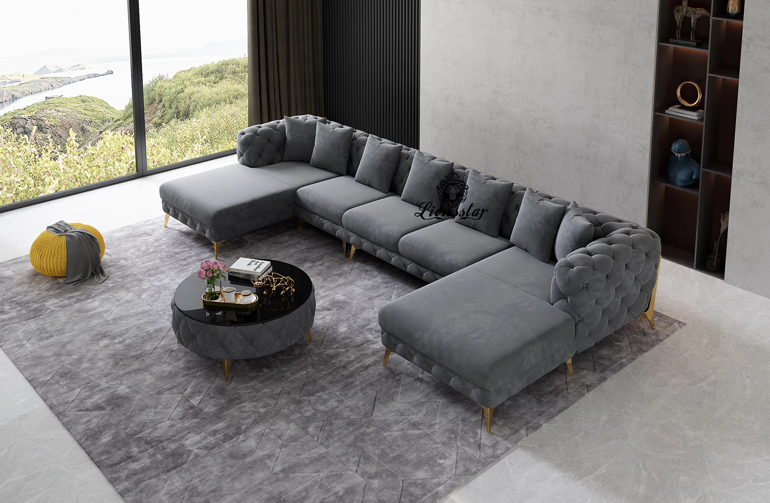 Premium Ledersofa Executive
